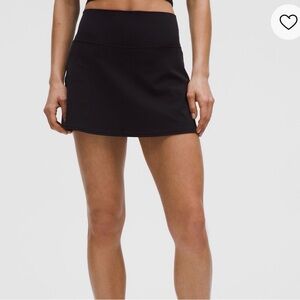 Lululemon Athletica Black High-Rise Skirt